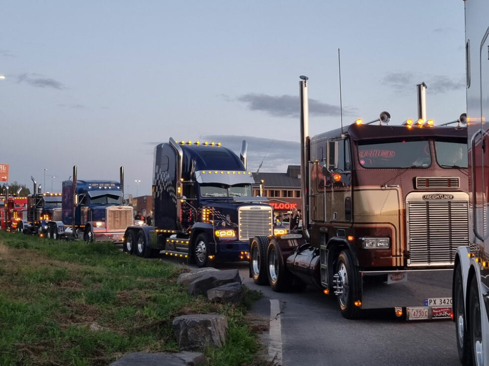 Convoy til 13 Truck Festival Stavsplassen